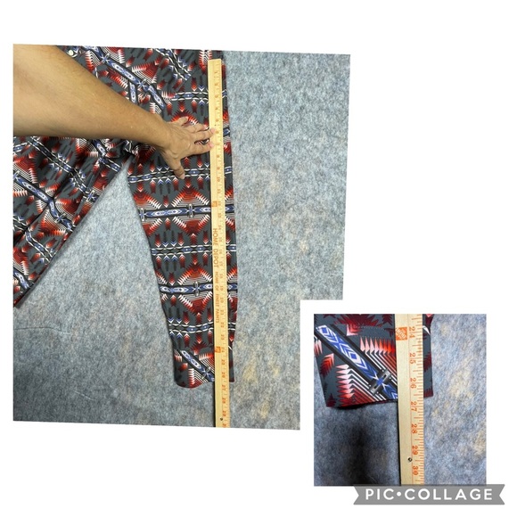 Rock & Roll Denim Southwestern Print Long Sleeve Snap Stretch Western Shirt  2XL - Picture 15 of 16